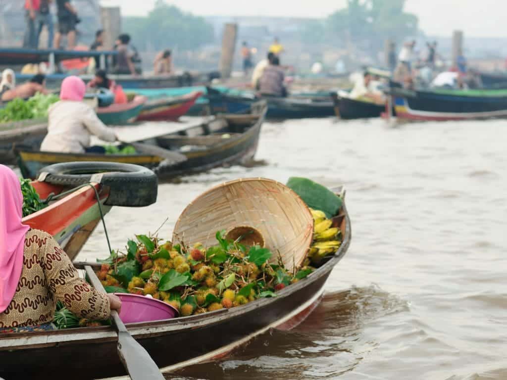 Floating Markets, Sulawesi, Indonesia