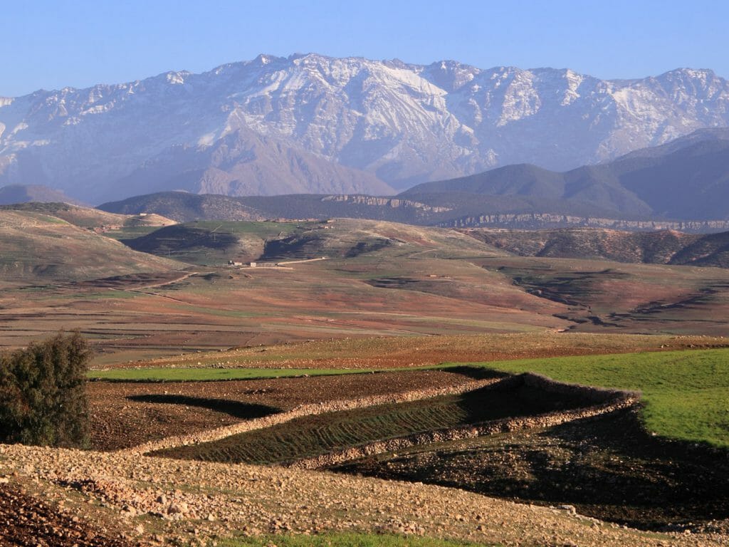 Foothills, Atlas Mountains, Morocco