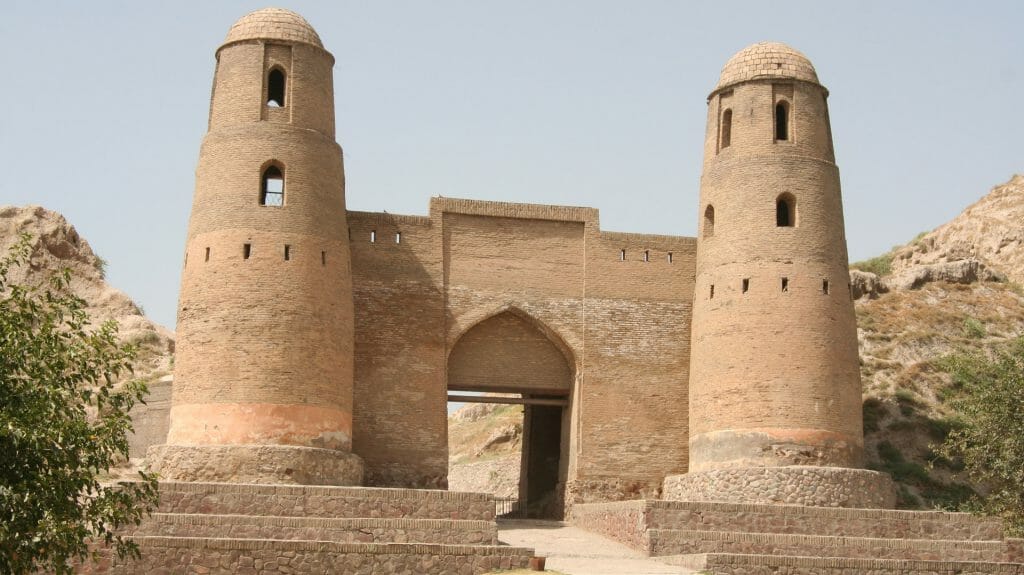 Front Gate of Hissor Fort, Dushanbe, Tajikstan