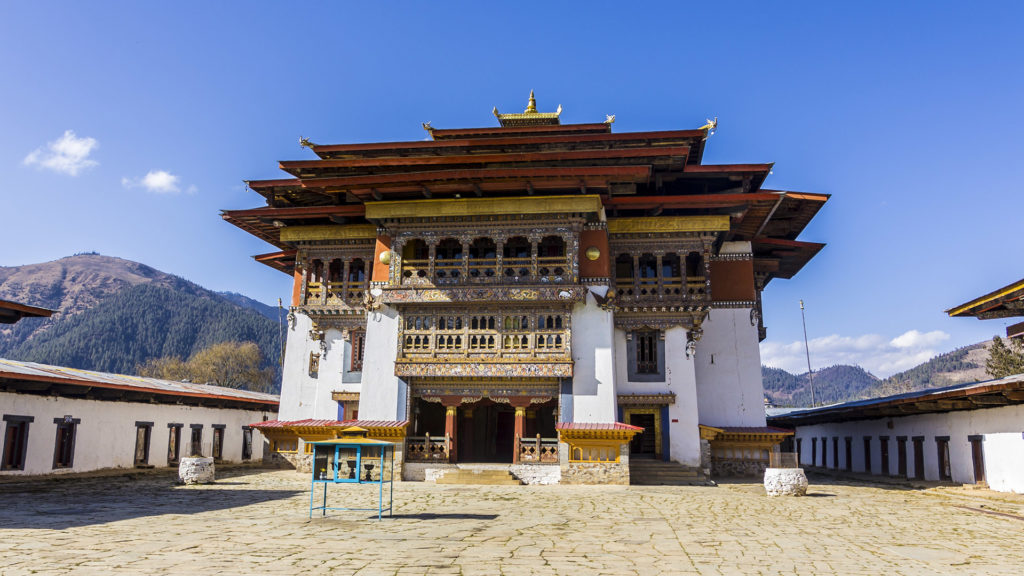 Gangtey Monastery, Phobjikha Valley, Bhutan