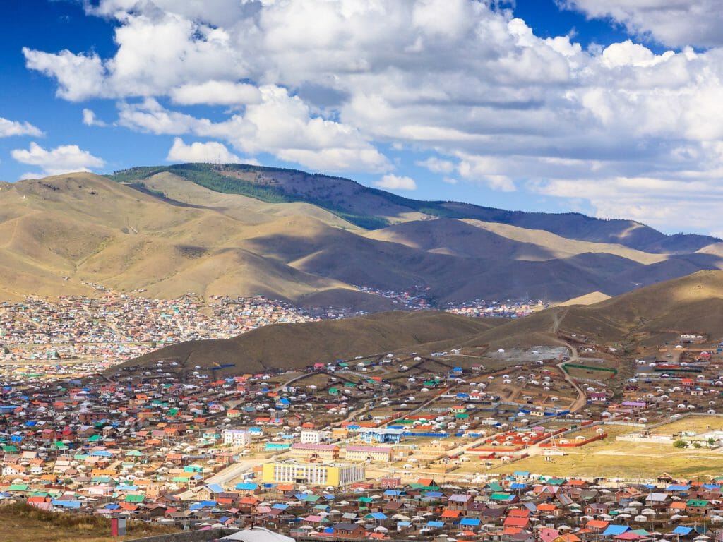 Gers in Ulaanbaatar