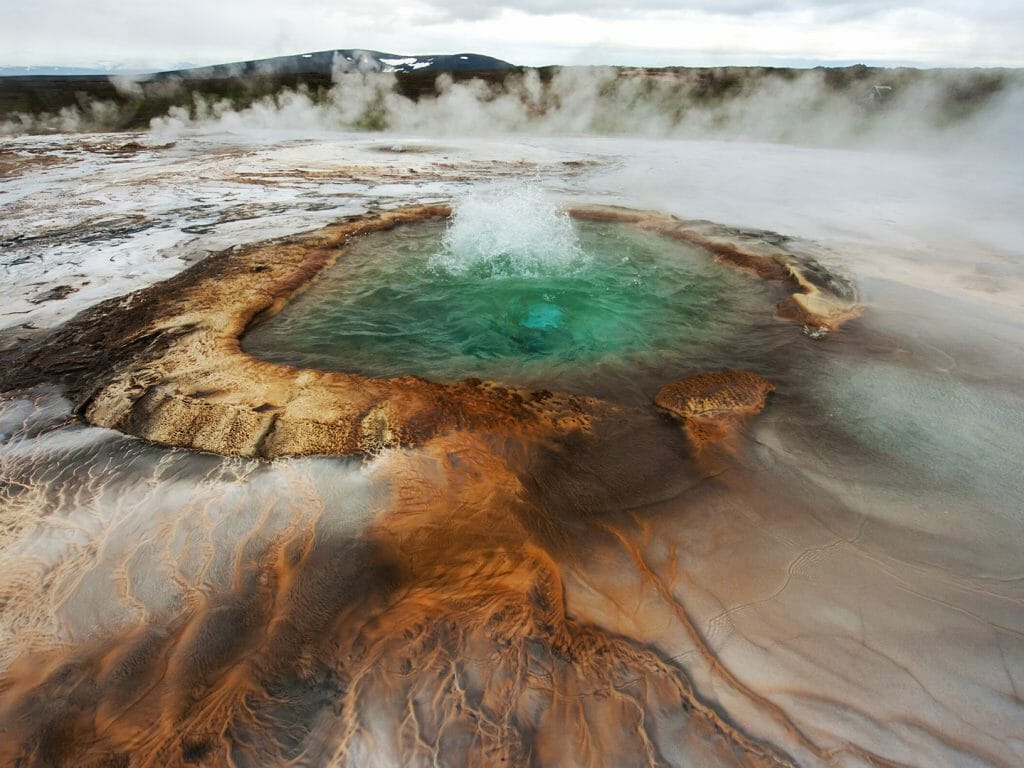 Geyser, Hveravellir, Iceland