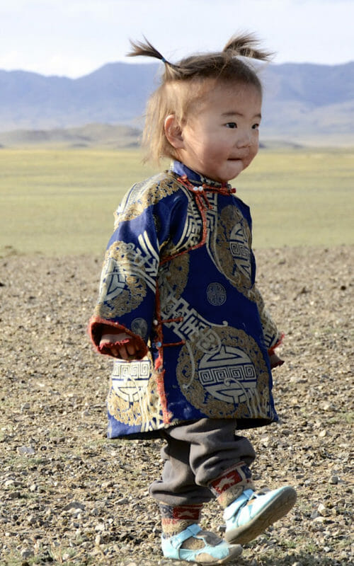 Girl, Mongolia