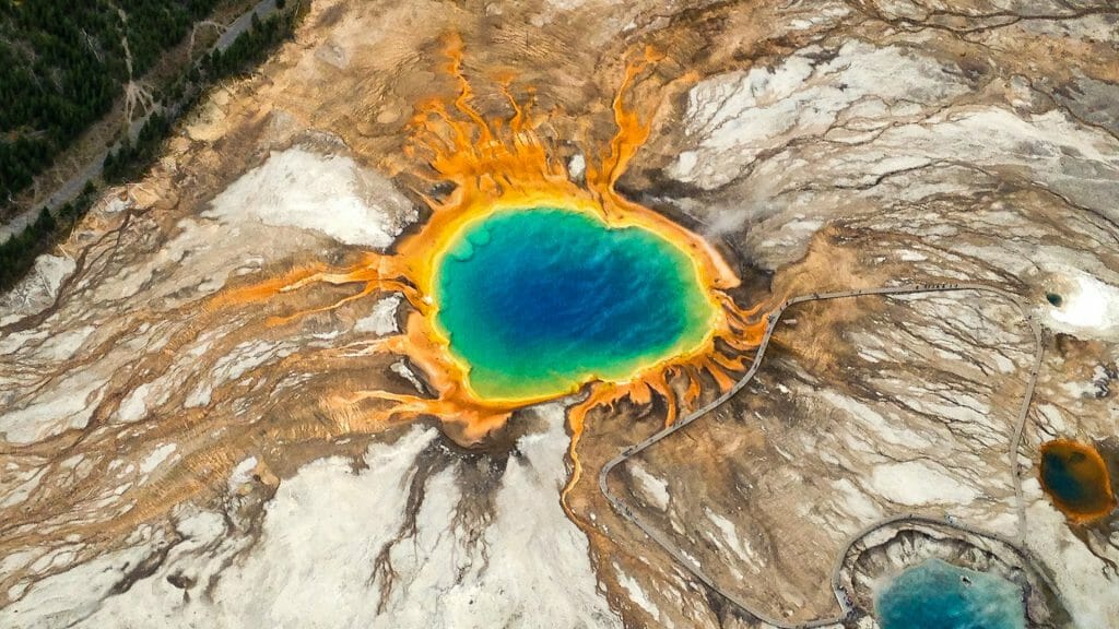 Grand Prismatic, Yellowstone National Park, USA