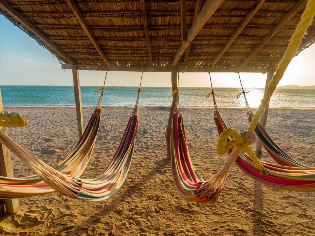 Hammocks on the Beach, Guajira Peninsula, Colombia
