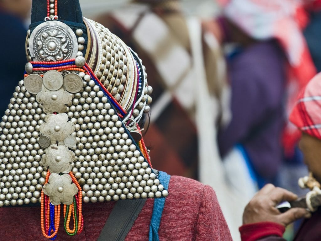 Head Dress, Yunnan, China