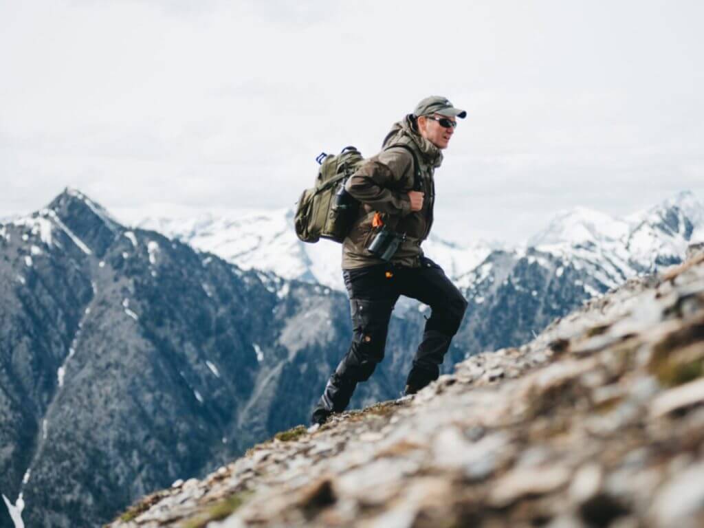 Hiking, Wild Bear Lodge, Selkirk Mountains, British Columbia, Canada