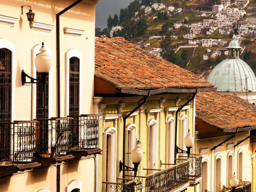Historic Buildings, Quito, Ecuador