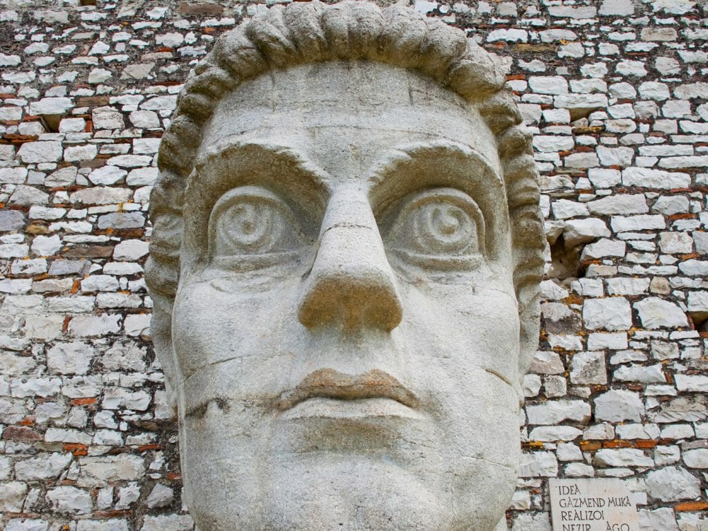 Historic city of Berat in Albania, an Unesco world heritage site, Albania