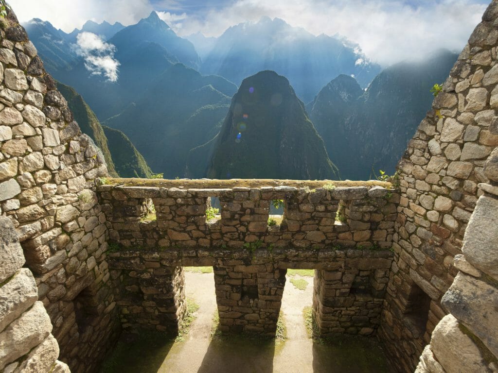 Inca Wall, Machu Picchu, Peru