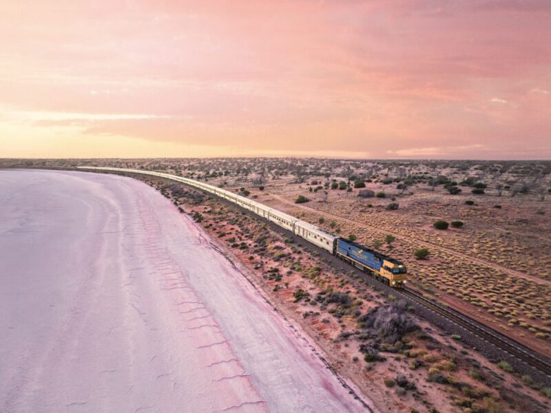 Indian Pacific Train, Nullarbor Plains, Western Australia