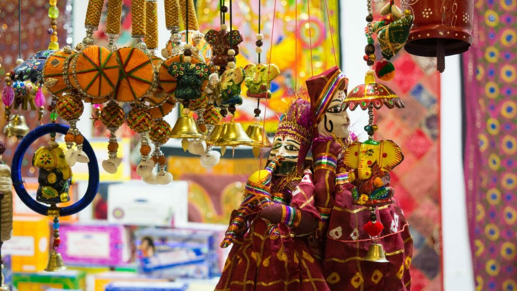 Indian Souvenirs, Market, India