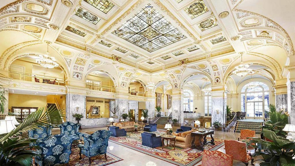 Interior de The Hermitage Hotel