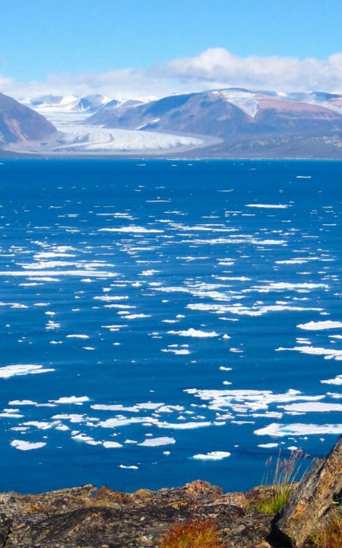 Inukshuk, Baffin Bay, Canadian Arctic