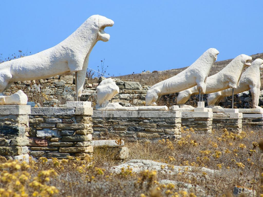 Island of Delos, Mykonos, Greece