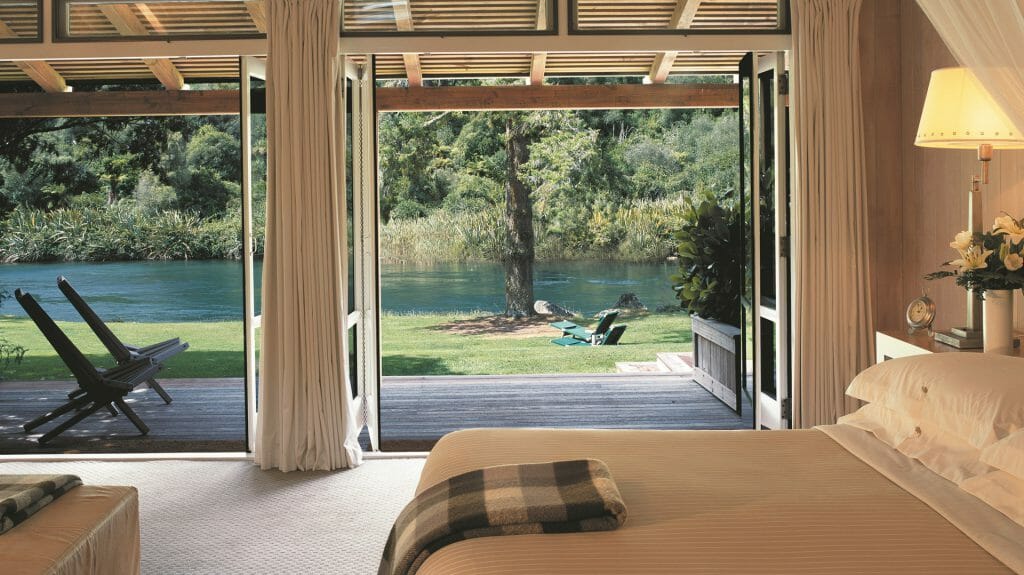 Huka Lodge, Taupo, New Zealand
