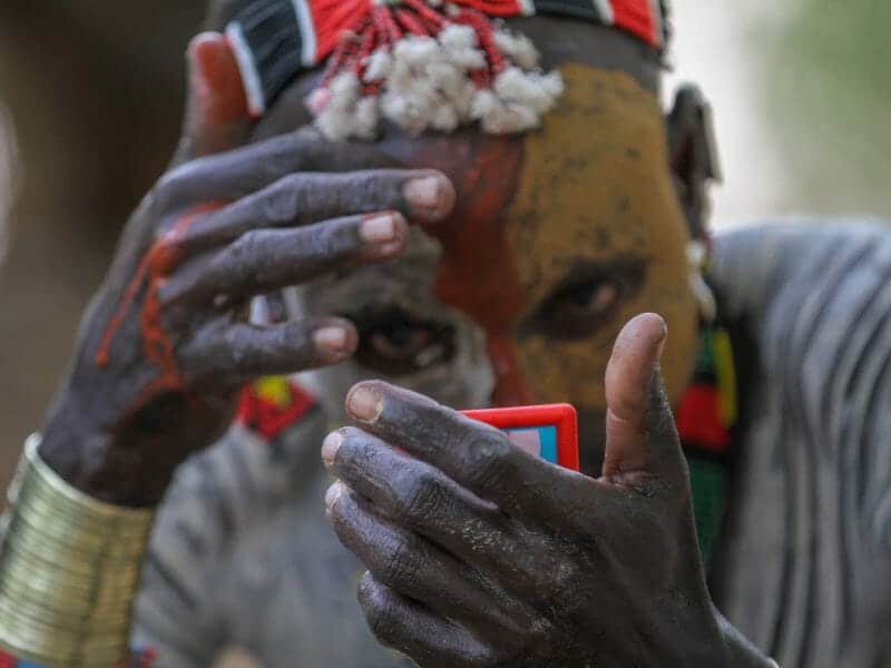 Kara, Body Paint, Ethiopia