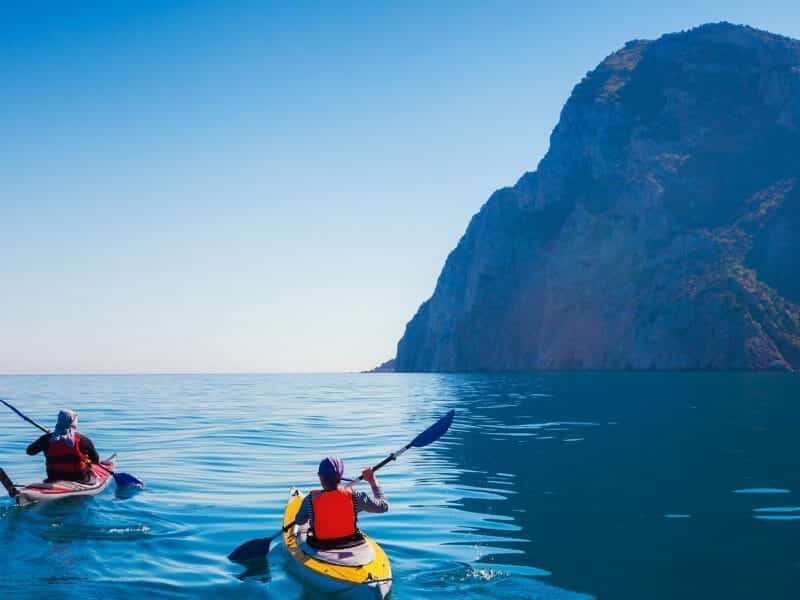 Kayaking, Hawaii, USA