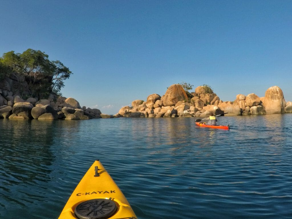 Kayaking, Lake Malawi, Malawi