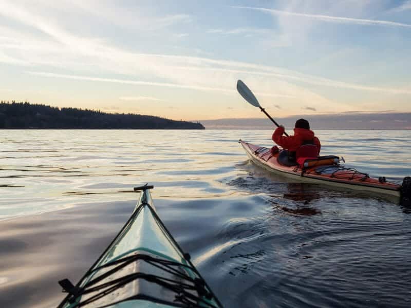 Kayaking, British Columbia, Canada