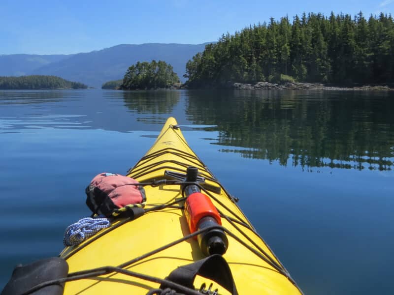 Kayaking, Vancouver Island, Canada