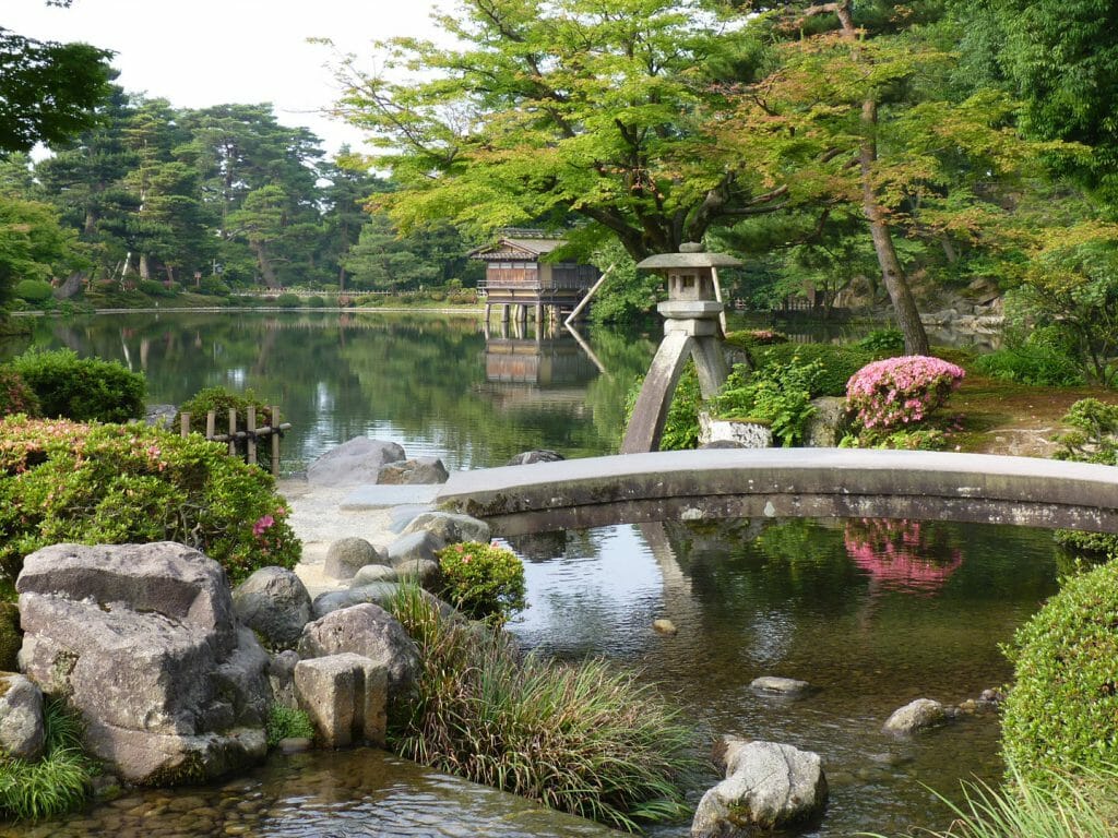 Kenrokuen Gardens, Kanazawa, Japan