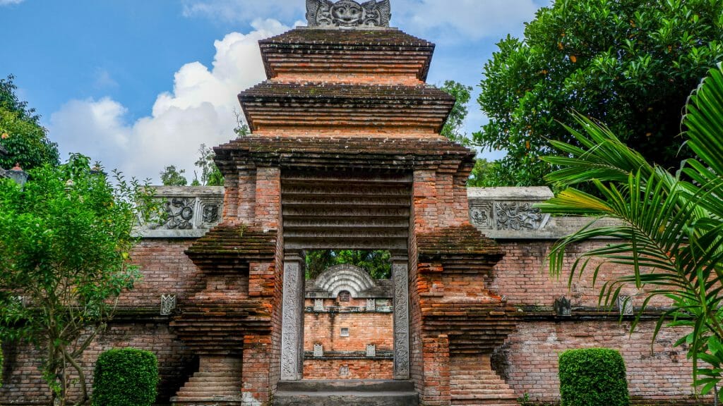 Red brick tomb of kings Mataram