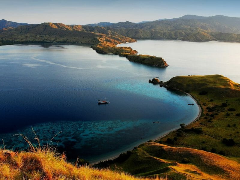 Komodo Island at Sunset, Komodo, Indonesia