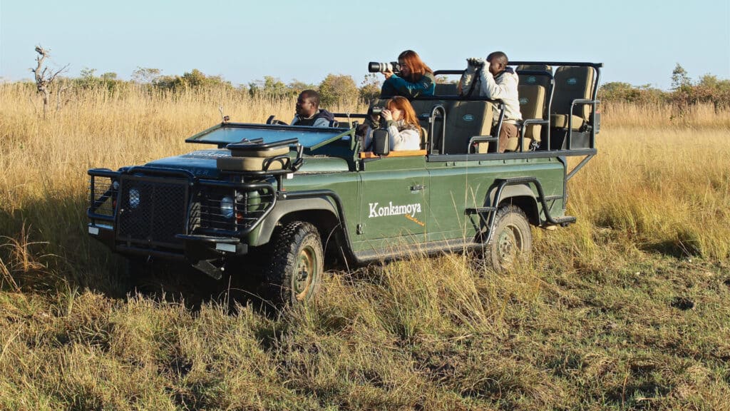 Konkamoya Lodge, Game Drive, Kafue National Park, Zambia
