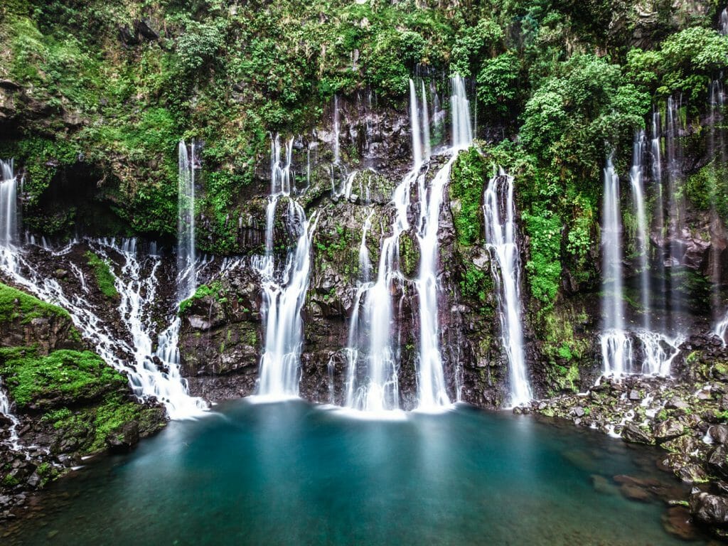 Langevin waterfalls, Reunion