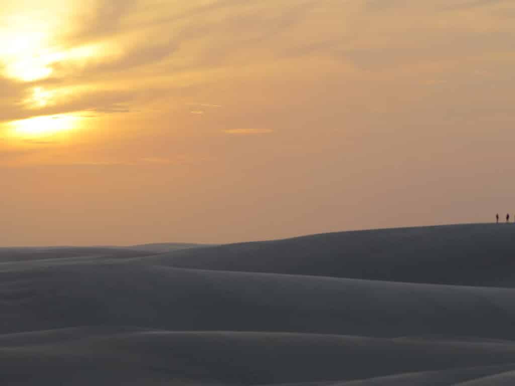 Lençóis Maranhenses National Park at Sunset