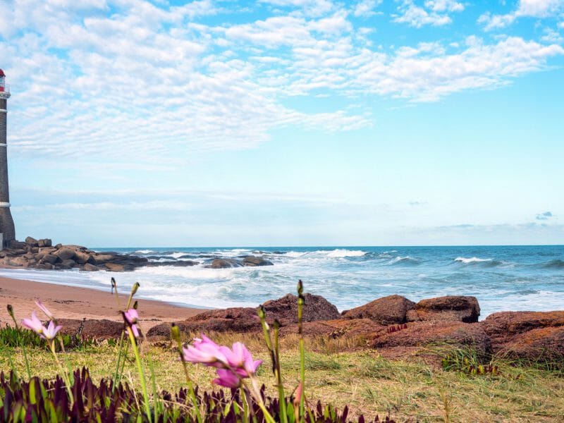 Lighthouse in Jose Ignacio near Punta del Este, Uruguay