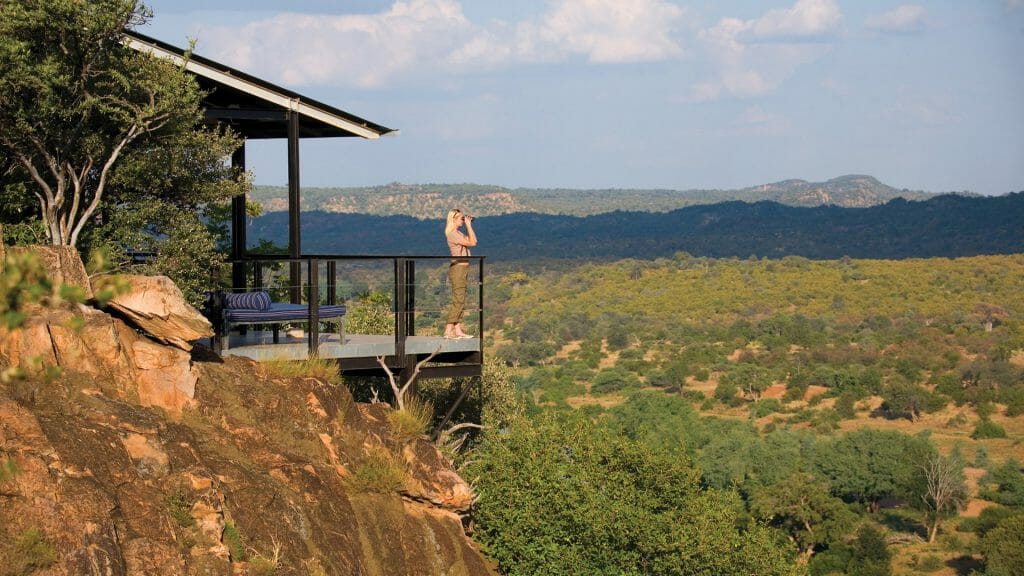 Looking out over the park, The Outpost, Kruger National Park