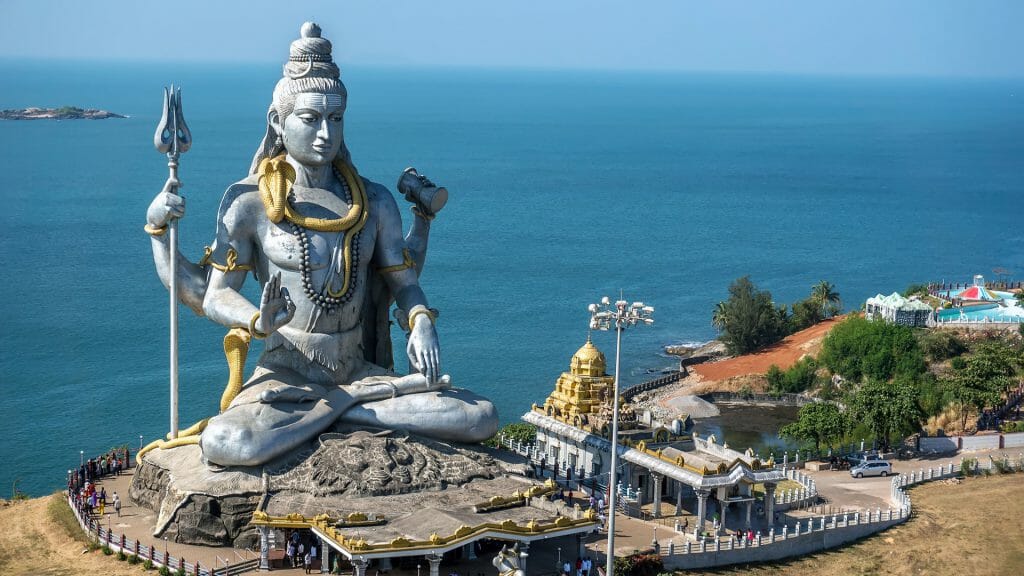 Lord Shiva statue, Gokarna, Karnataka, India