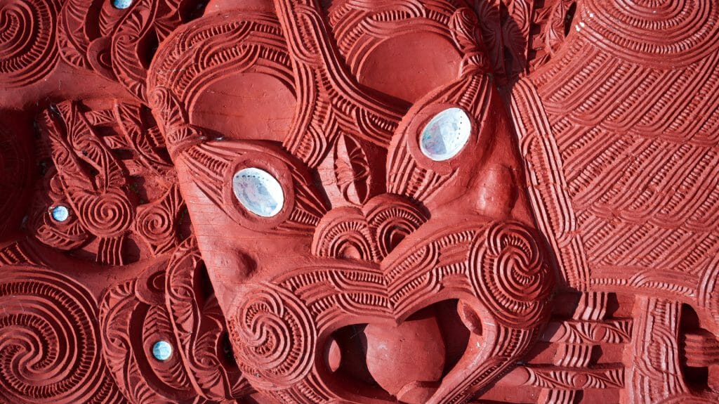 Maori Carving, Rotorua, New Zealand