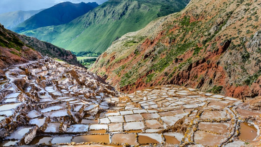 Maras Salt Terraces, Cusco, Peru