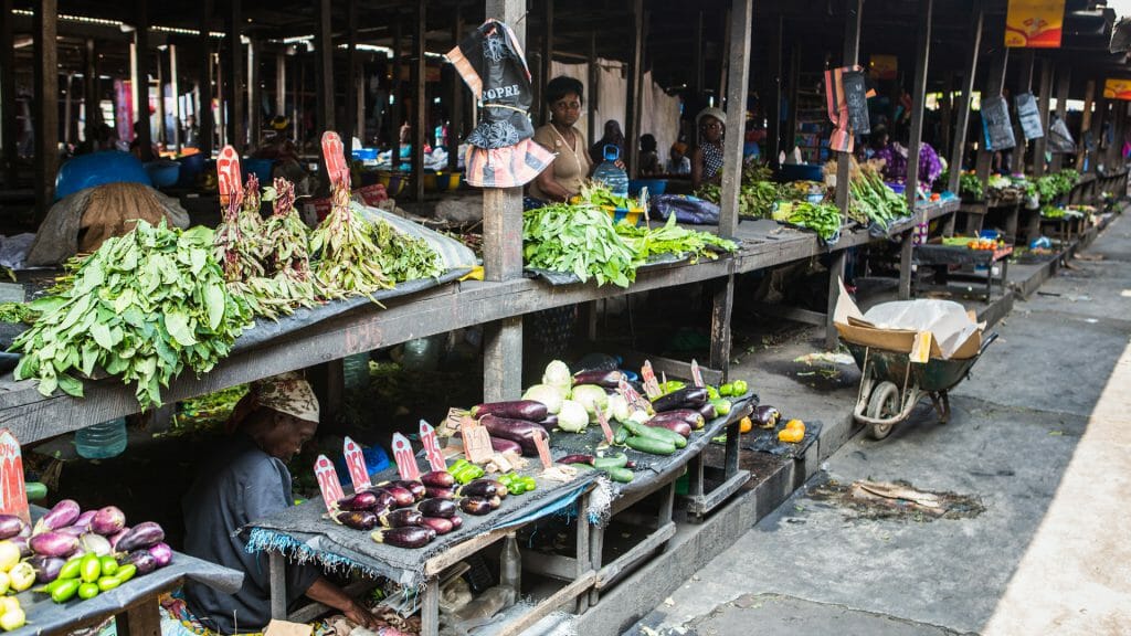 Market, Brazzaville, Republic of Congo