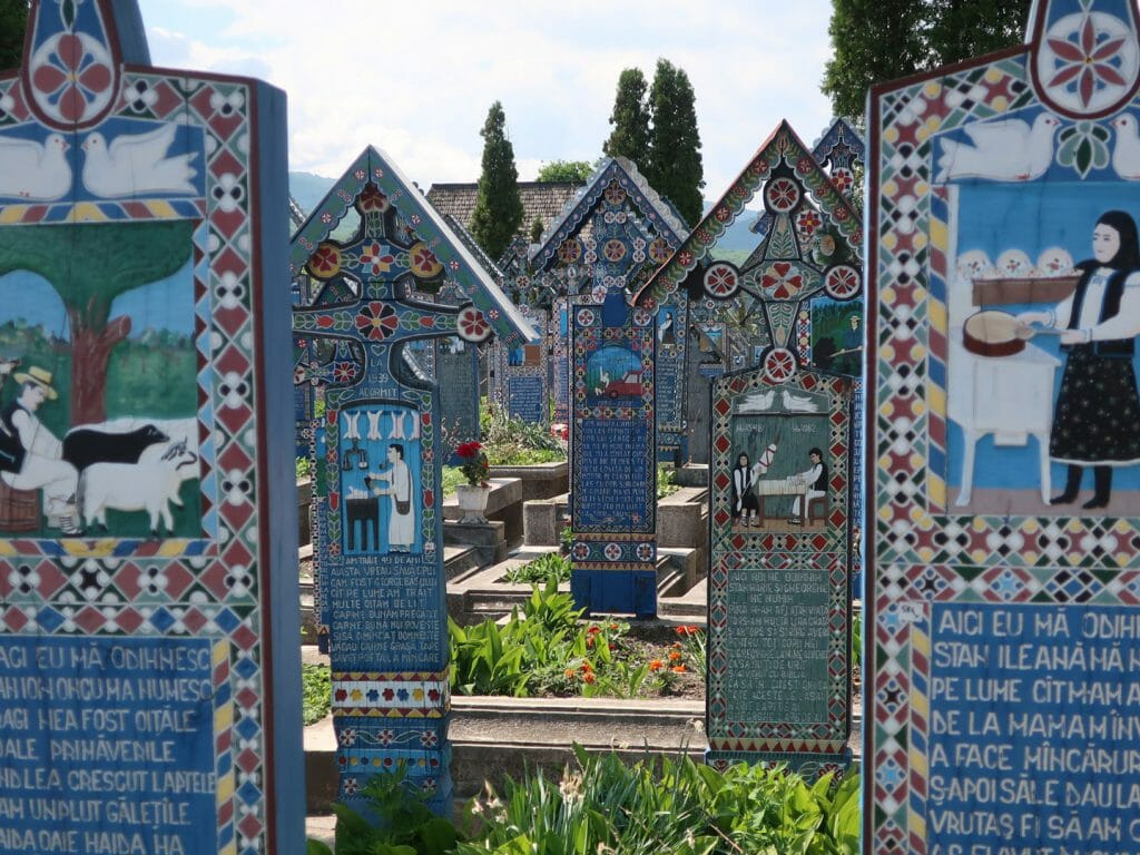 Merry Cemetery, Maramures, Romania