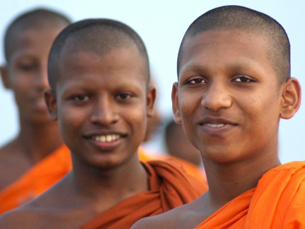 Monks, Galle, Sri Lanka
