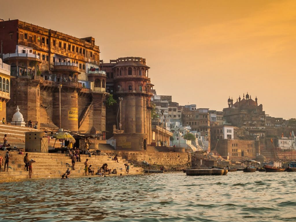Morning on the Ghats, Varanasi, India