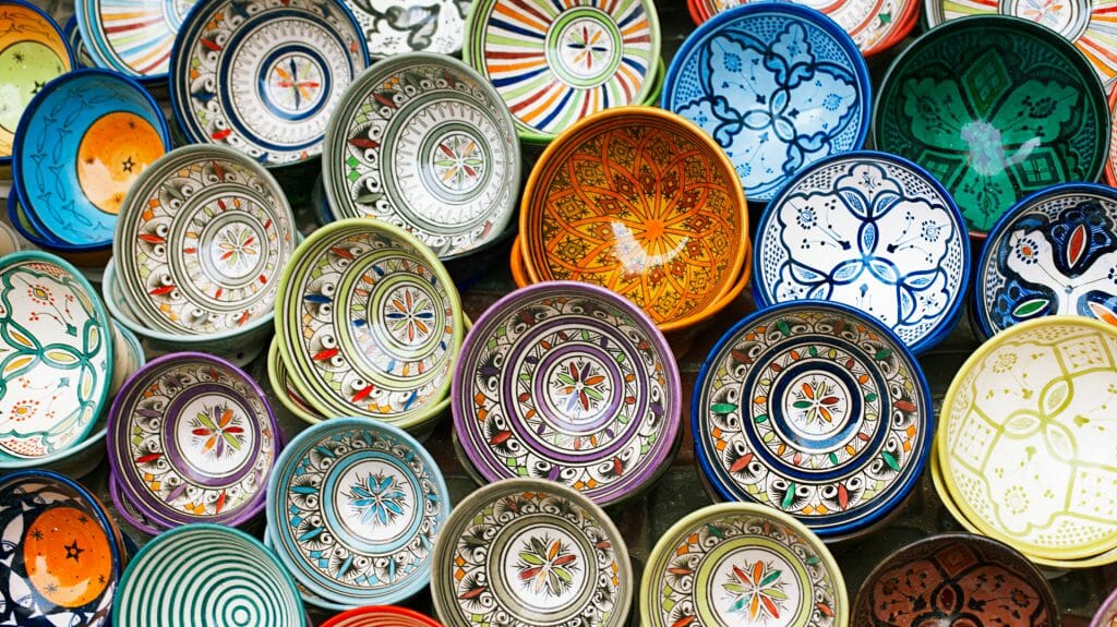 Moroccan Bowls, Essaouria, Morocco