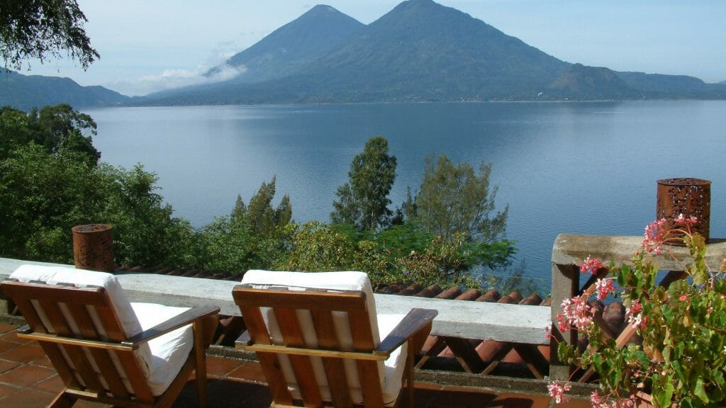Mountians, Casa Palopo, Lake Atitlan, Guatemala
