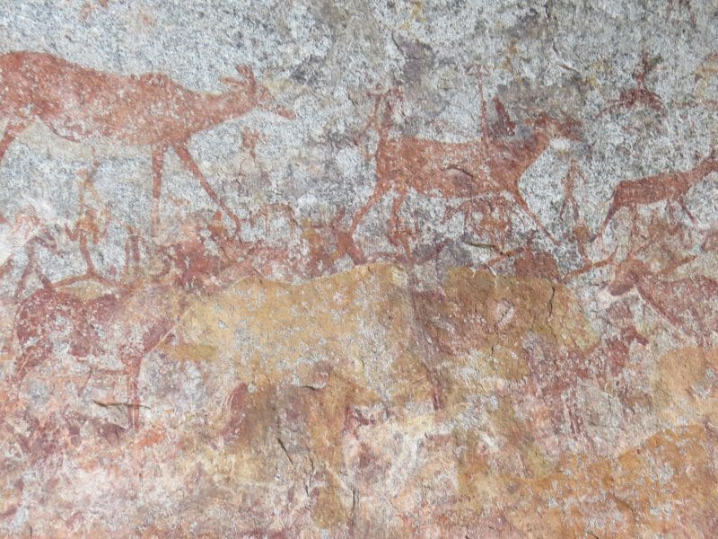 Native Paintings, Matopo Hills, Zimbabwe