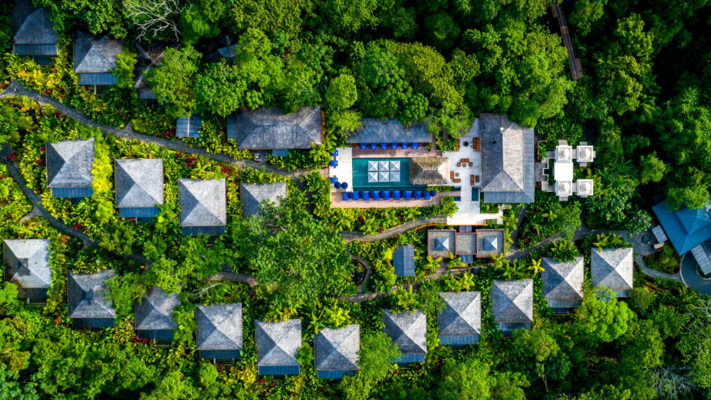 Nayara Springs, Aerial View, Costa Rica