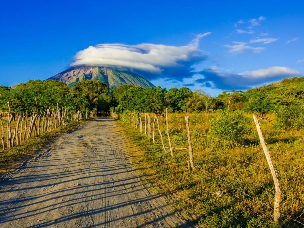 Ometepe Island with Volcano, Nicaragua