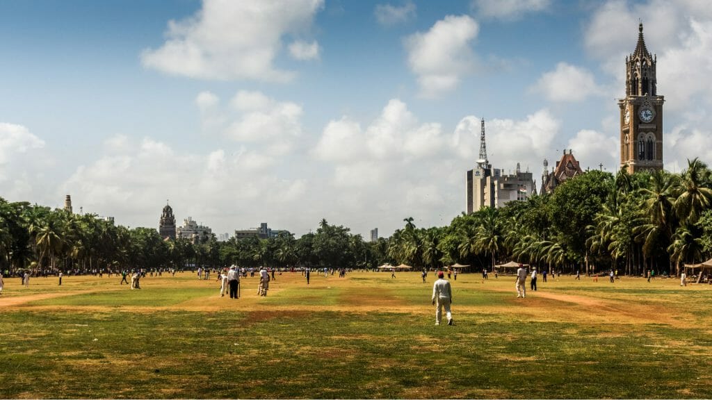 Cricket games, Oval Maiden, Mumbai, India