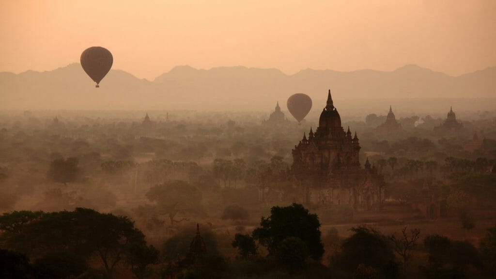 Pagoda Field, Bagan, Myanmar