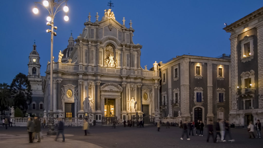 Piazza Del Duomo, Catania, Sicily, Italy