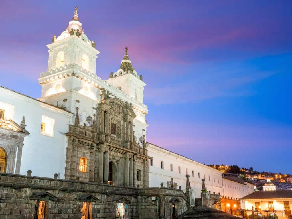 Plaza de San Francisco, Old Town Quito, Ecuador