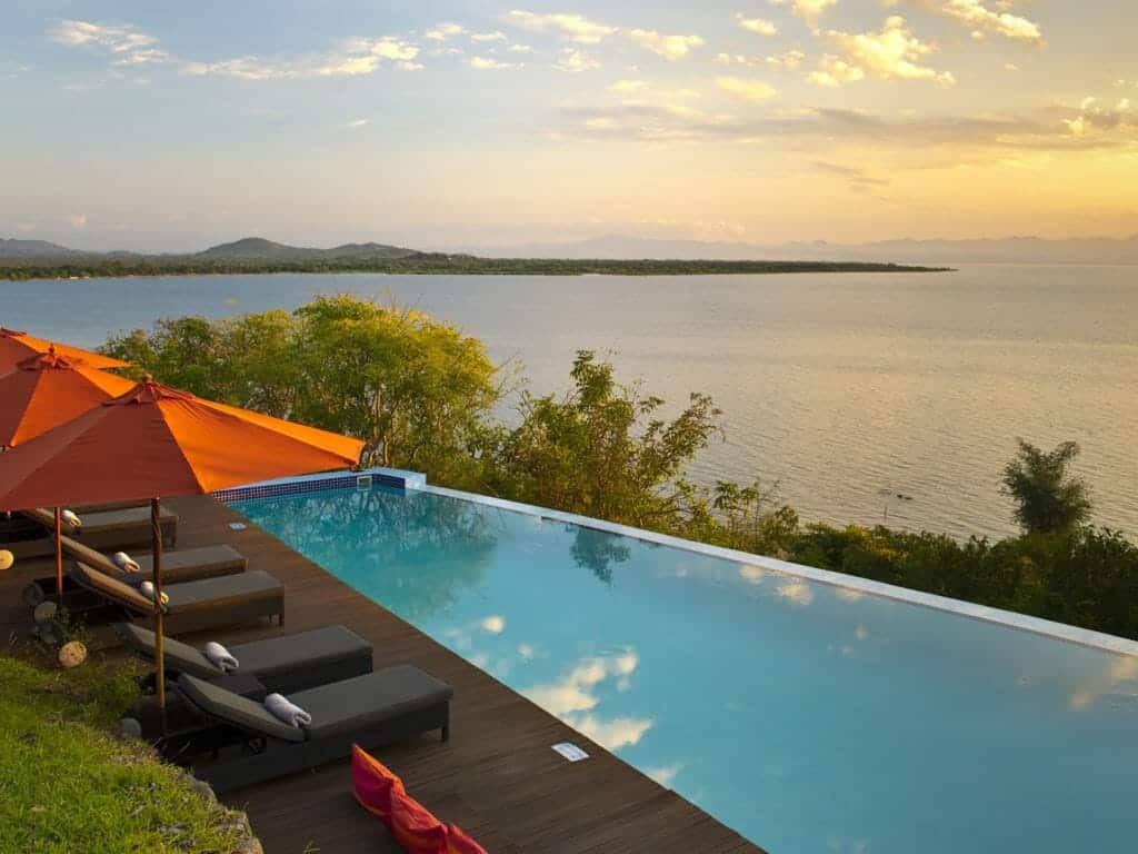 Pool, Pumulani Lodge, Pumulani, Malawi